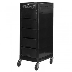 Hairdressing Trolley GABBIANO FT65-A Black